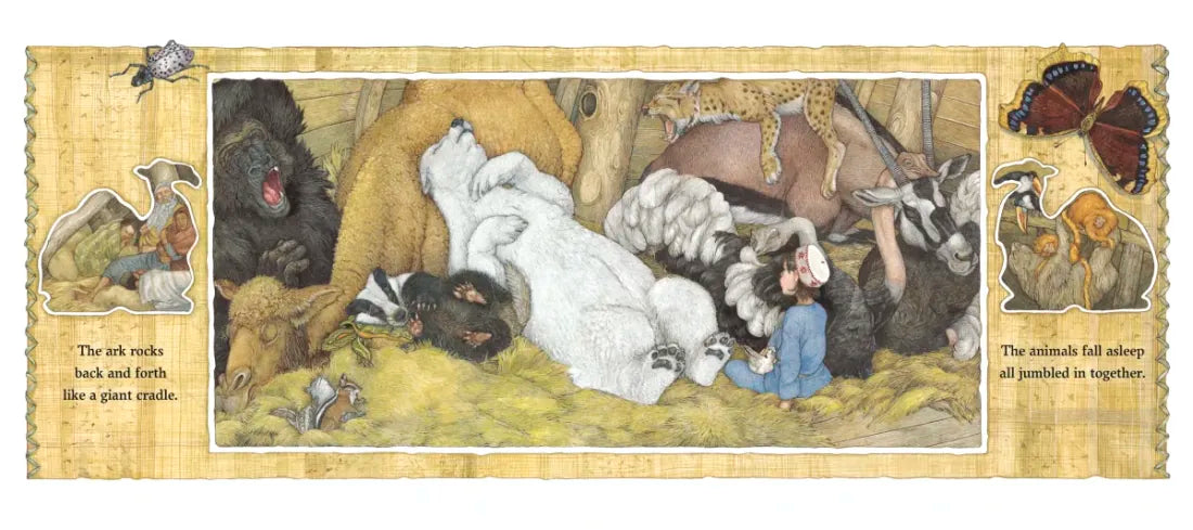 On Noah's Ark (Oversized Lap Board Book) US - Board book
