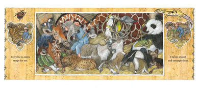 On Noah's Ark (Oversized Lap Board Book) US - Board book