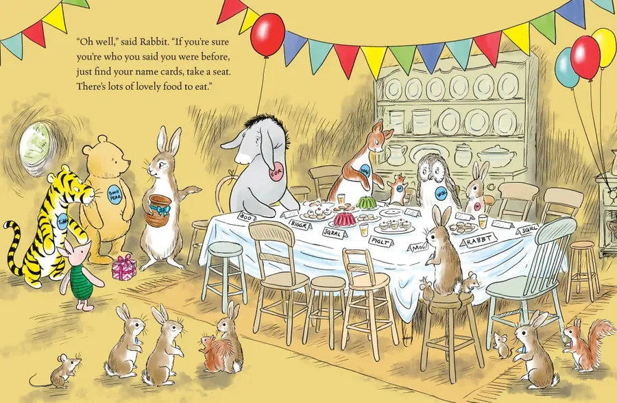 Winnie-the-Pooh and the Party US - Hardback