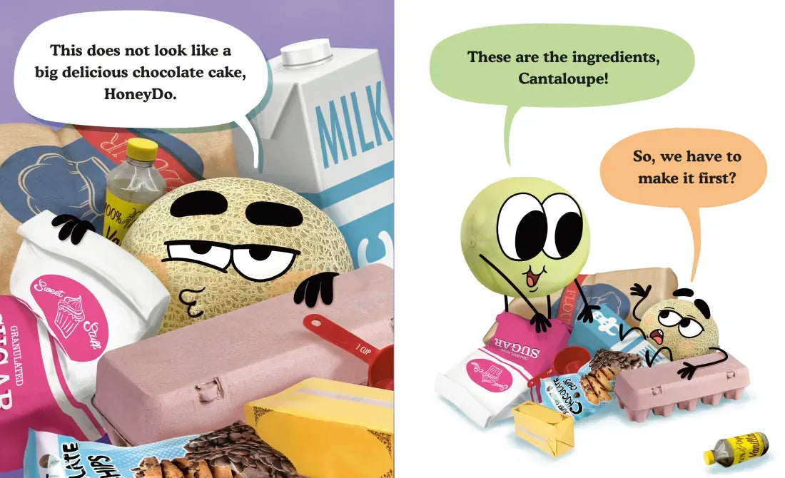 Cantaloupe and HoneyDo Bake a Cake US - Hardback