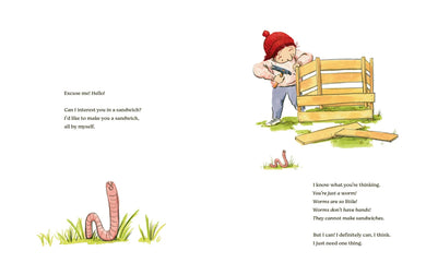 Worm Makes a Sandwich US - Hardback
