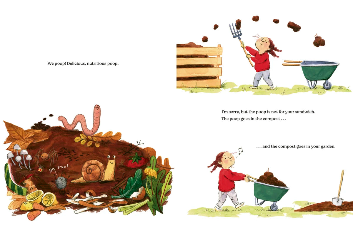 Worm Makes a Sandwich US - Hardback