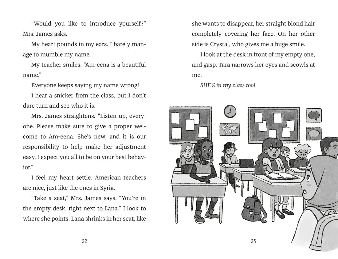 Amina Banana and the Formula for Friendship US - Hardback