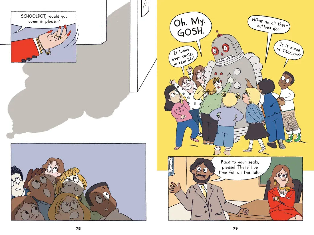 Schoolbot 9000: A Graphic Novel US - Hardback