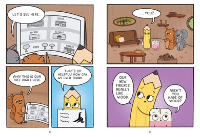 Pencil & Eraser: Lost and Frown! US - Hardback