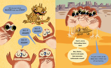 Horned Toad Has a Superpower US - Hardback