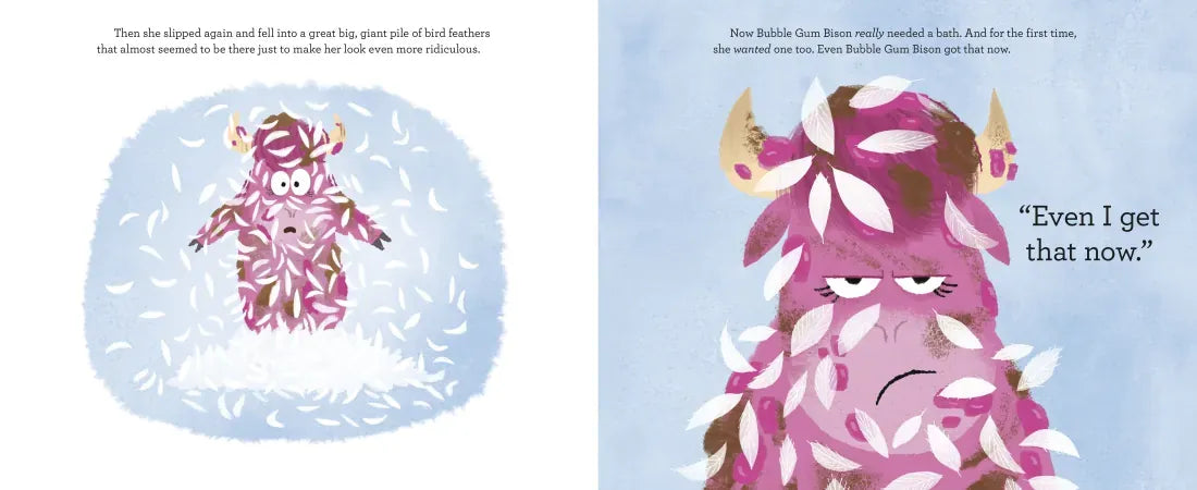 Bubble Gum Bison Needs a Bath US - Hardback (9780593702956)