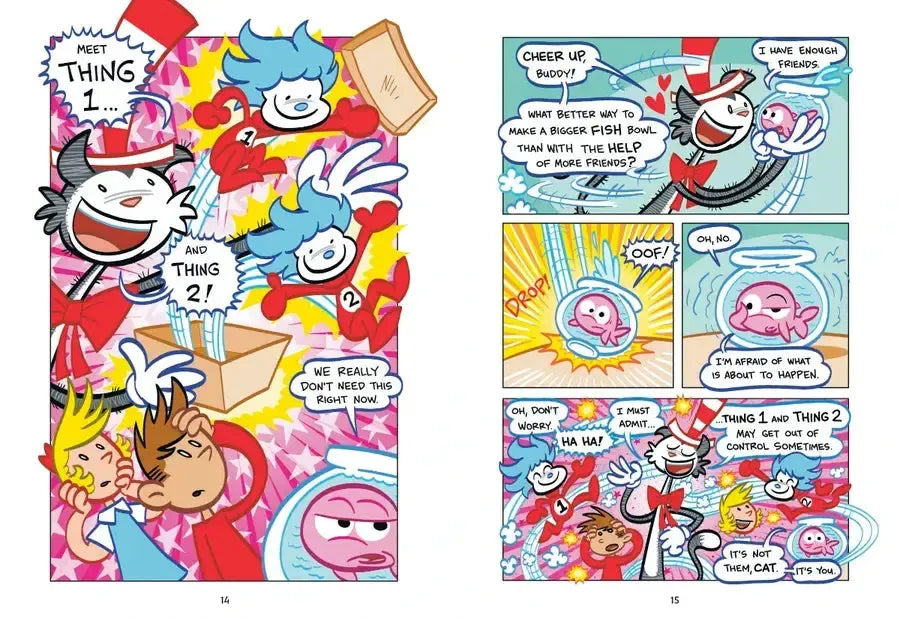 Dr. Seuss Graphic Novel: Cat Out of Water US - Hardback (9780593703045)