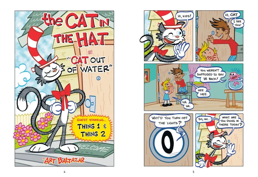 Dr. Seuss Graphic Novel: Cat Out of Water US - Hardback (9780593703045)