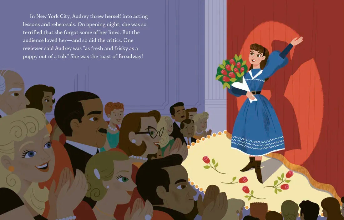Audrey Hepburn: A Little Golden Book Biography US - Hardback