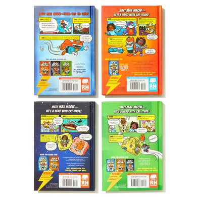 Max Meow Boxed Set: Welcome to Kittyopolis (Books 1-4) US - Multiple-component retail product, boxed