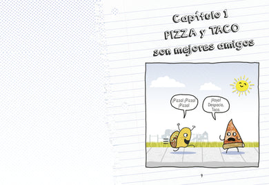 Pizza y Taco: ¿Quién es el mejor? interior 1 (ISBN 9780593704325)
