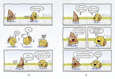Pizza y Taco: ¿Quién es el mejor? interior 2 (ISBN 9780593704325)