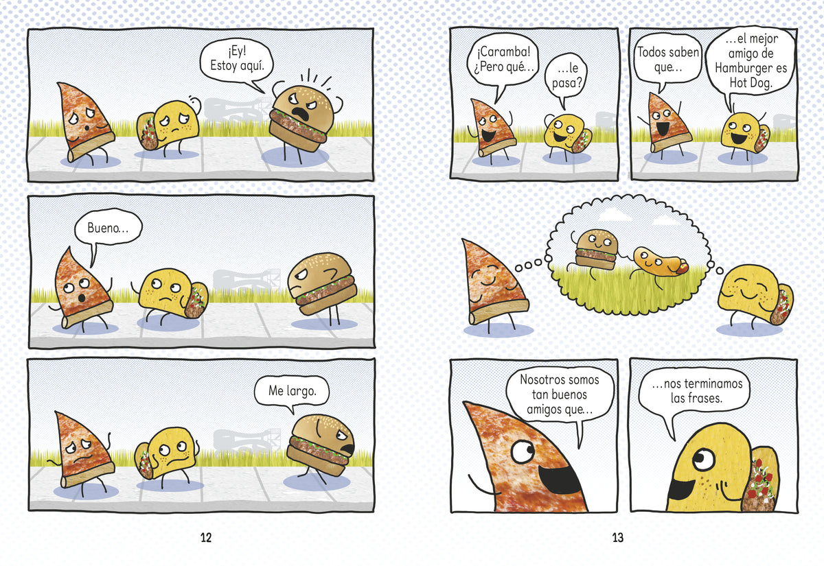 Pizza y Taco: ¿Quién es el mejor? interior 3 (ISBN 9780593704325)