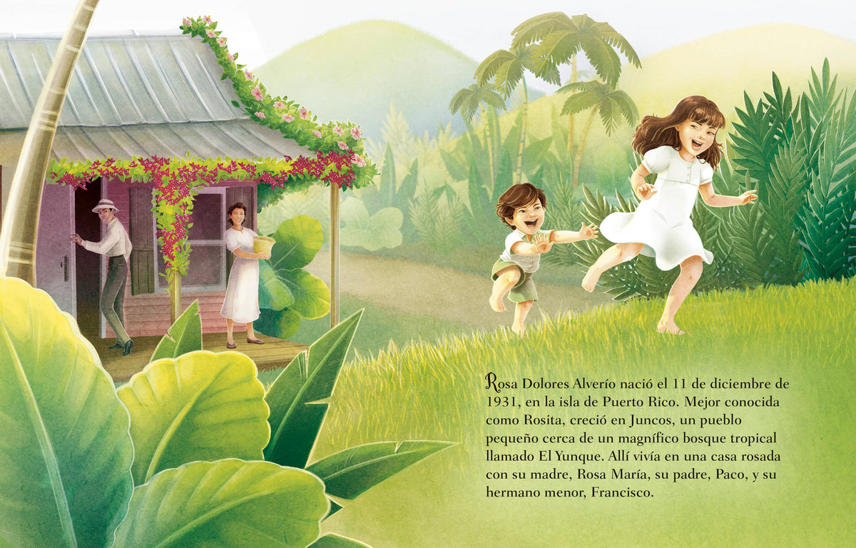 Mi Little Golden Book sobre Rita Moreno (Rita Moreno: A Little Golden Book Biography Spanish Edition) interior 1 (ISBN 9780593704332)