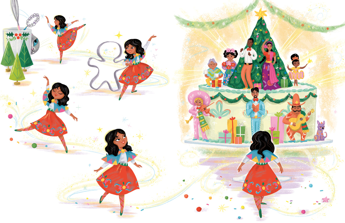 Esperanza Caramelo, la estrella de Nochebuena (Esperanza Caramelo, the Star of Nochebuena Spanish Edition) interior 2 (ISBN 9780593705018)