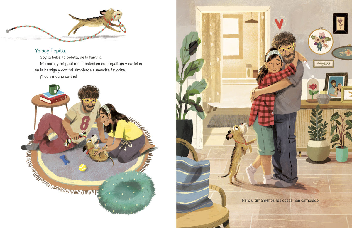 Pepita y Bebita (Pepita Meets Bebita Spanish Edition) interior 1 (ISBN 9780593705032)