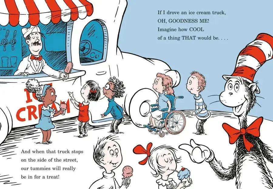 If I Drove an Ice Cream Truck--by the Cat in the Hat US - Hardback (9780593706275)