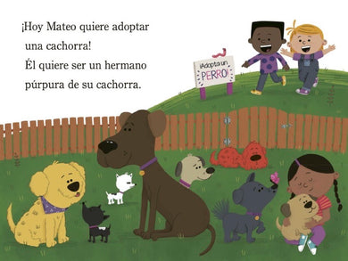 La nueva cachorra (The New Puppy Spanish Edition) interior 2 (ISBN 9780593706947)