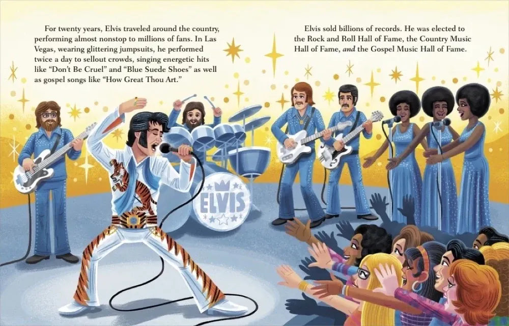 Elvis Presley: A Little Golden Book Biography US - Hardback