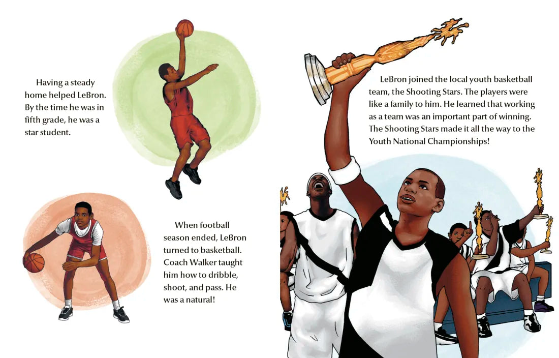 LeBron James: A Little Golden Book Biography US - Hardback