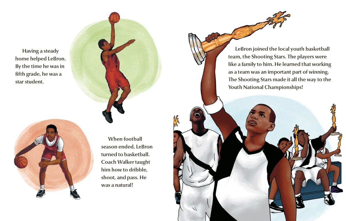LeBron James: A Little Golden Book Biography US - Hardback