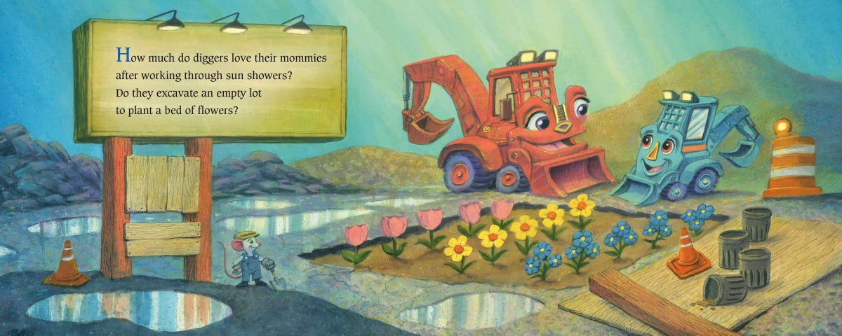 Diggers Love Their Mommies! US - Board book