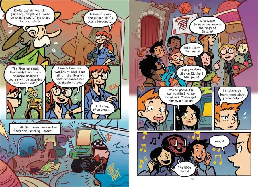 Mr. Lemoncello's Library Olympics: The Graphic Novel US - Hardback (9780593709825)