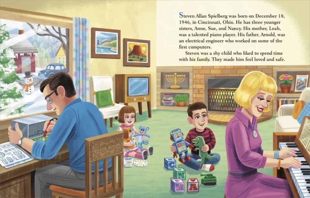 Steven Spielberg: A Little Golden Book Biography US - Hardback