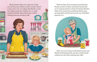 Martha Stewart: A Little Golden Book Biography US - Hardback