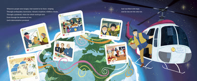Un plato de esperanza (A Plate of Hope Spanish Edition) interior 3 (ISBN 9780593711330)