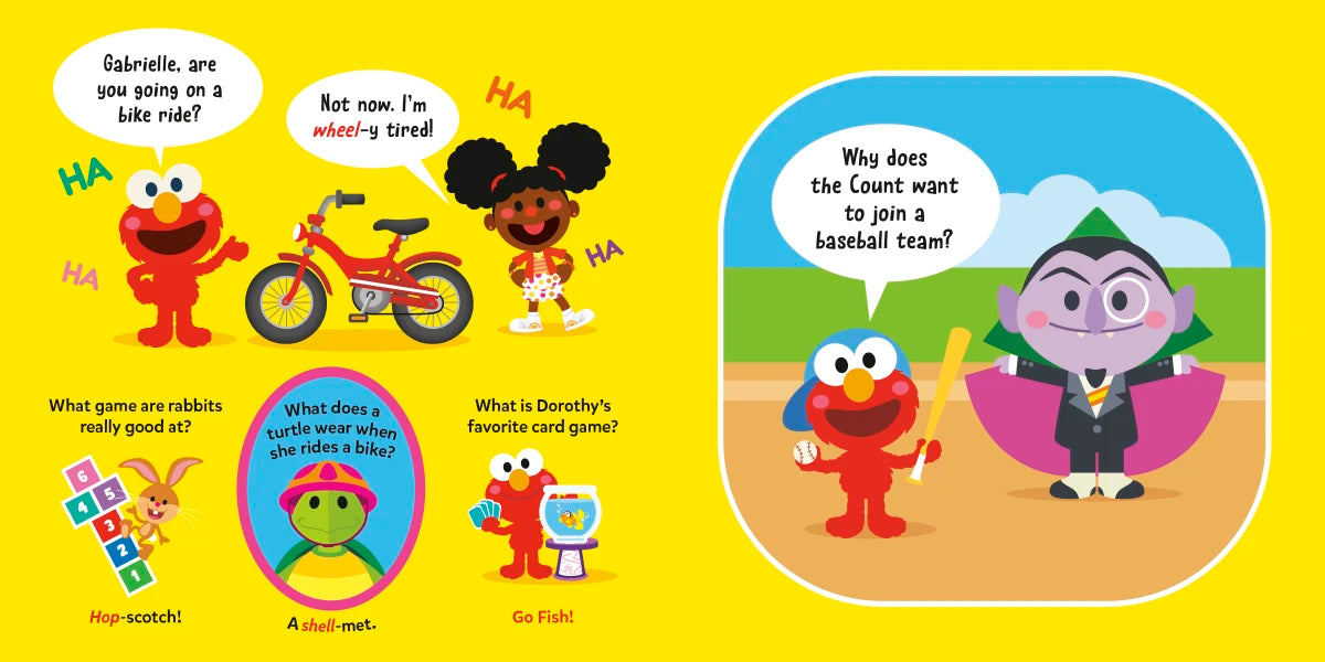 Elmo's Favorite Jokes and Riddles (Sesame Street) US - Board book