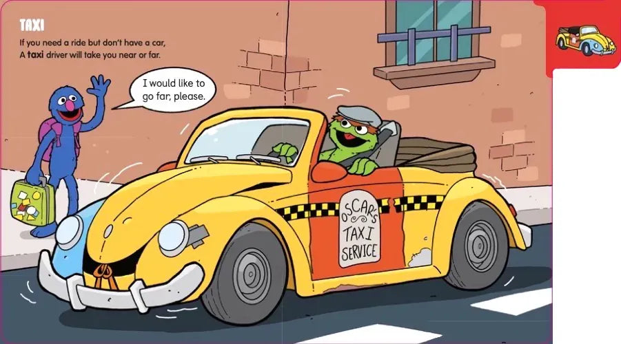 Trucks, Cars, and Things with Wings! (Sesame Street) US - Board book