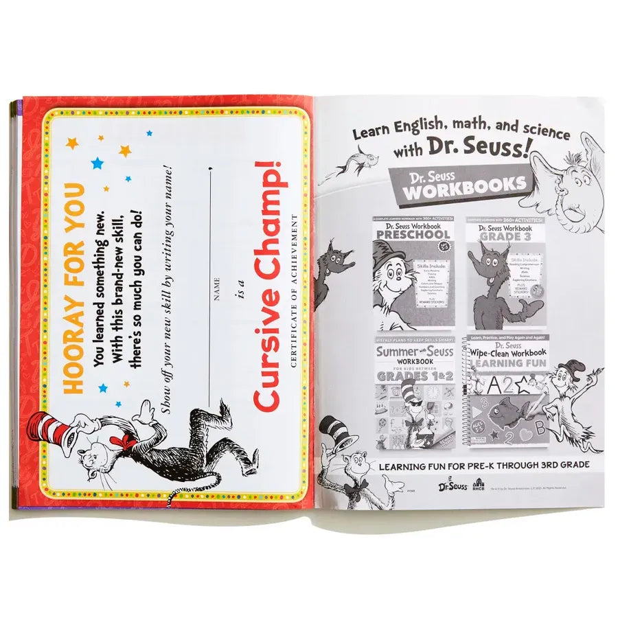 Dr. Seuss Cursive Workbook US - Paperback / softback