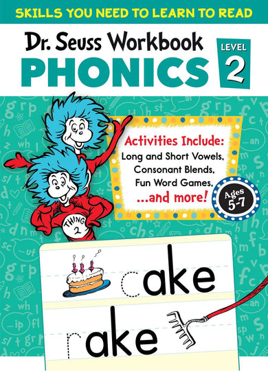 Dr. Seuss Phonics Level 2 Workbook-Children’s Educational: Language/ literature/ literacy-買書書 BuyBookBook