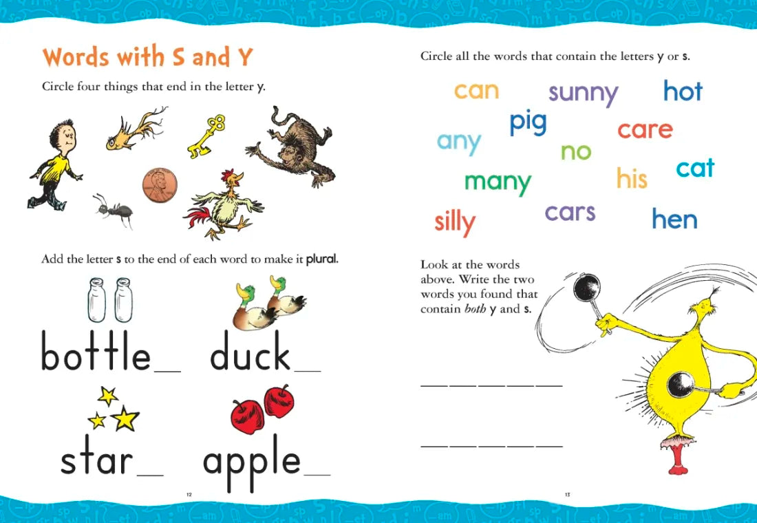 Dr. Seuss Phonics Level 2 Workbook US - Paperback / softback