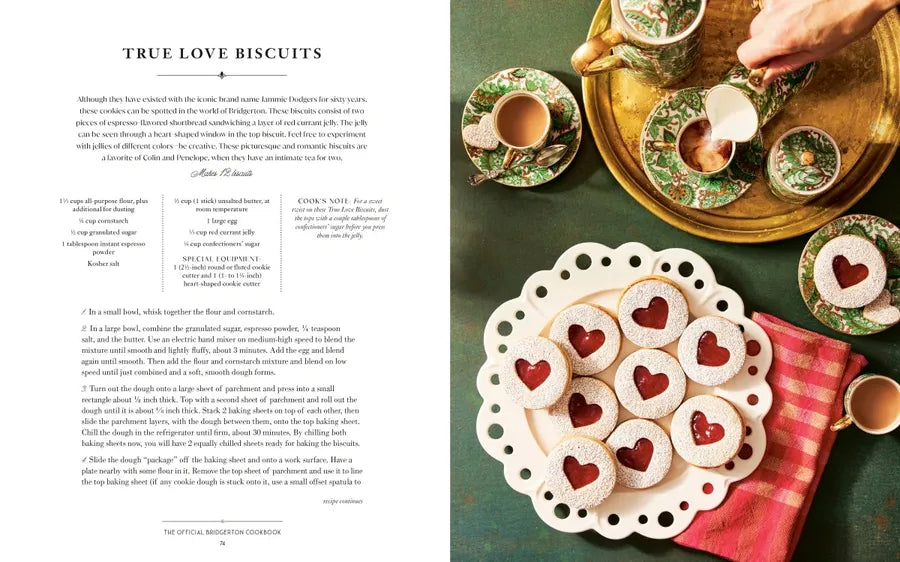 The Official Bridgerton Cookbook US - Hardback