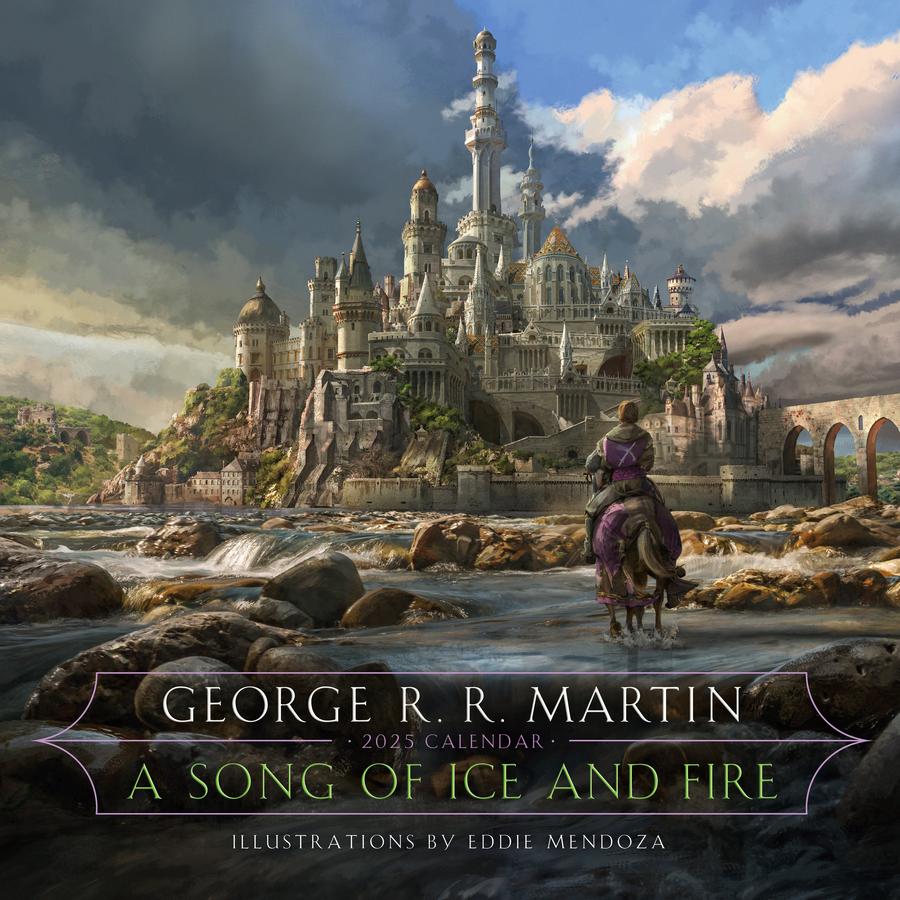 A Song of Ice and Fire 2025 Calendar-Fiction: Fantasy-買書書 BuyBookBook