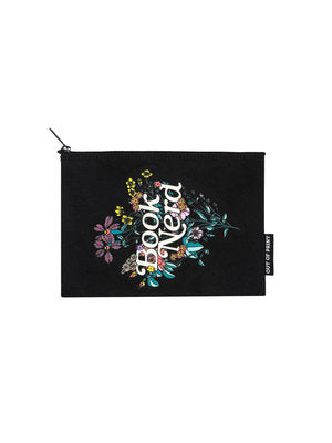 Book Nerd Floral Pouch-Lifestyle and Leisure-買書書 BuyBookBook