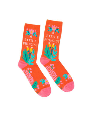 Puffin in Bloom: A Little Princess Socks - Large-Lifestyle and Leisure-買書書 BuyBookBook