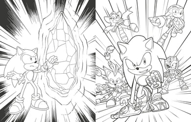 The Ultimate Sonic Prime Coloring Book US - Paperback / softback