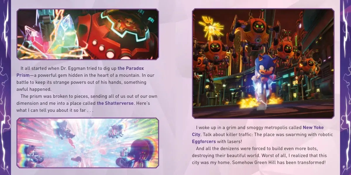 Sonic's Introduction to the Shatterverse US - Paperback / softback