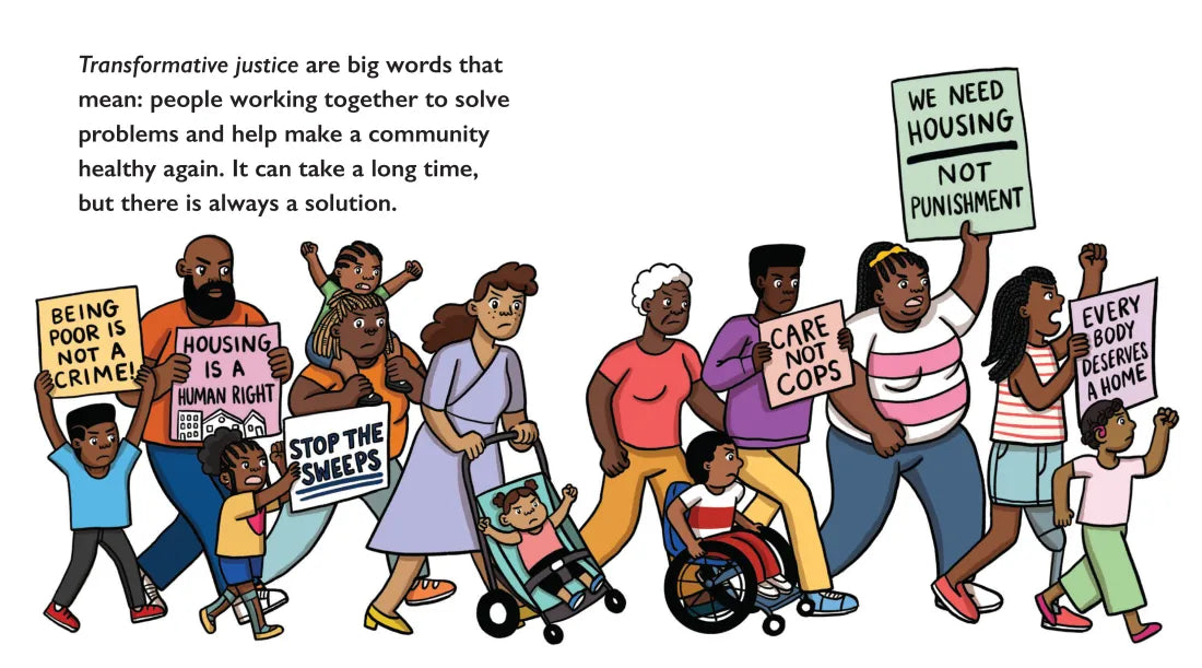 We Care: A First Conversation About Justice US - Hardback