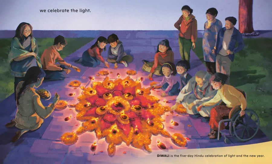 We Celebrate the Light US - Hardback
