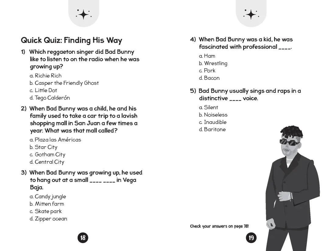 96 Facts About Bad Bunny US - Paperback / softback
