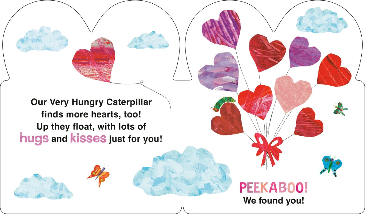 The Very Hungry Caterpillar's Peekaboo Valentine US - Board book