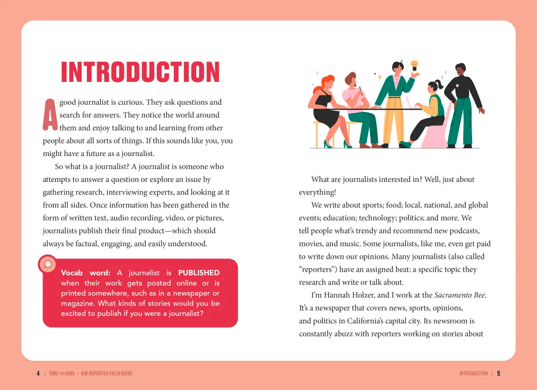 TIME for Kids: Kid Reporter Field Guide US - Book
