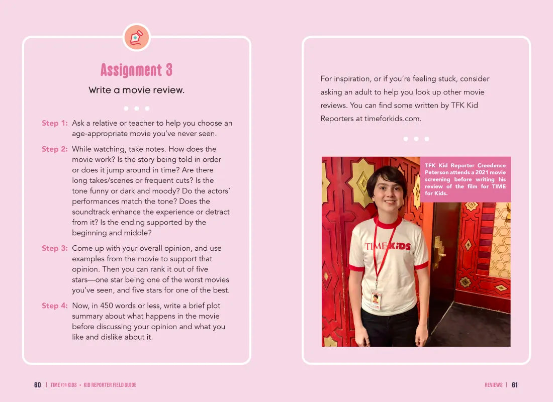 TIME for Kids: Kid Reporter Field Guide US - Book