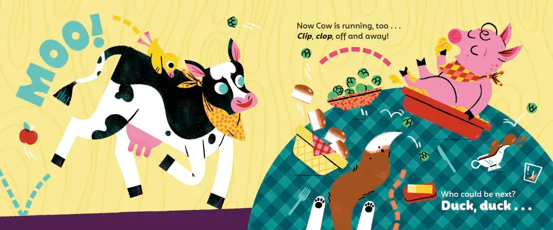 Duck, Duck, Gobble! US - Board book