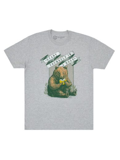 Beary Yourself in a Book Unisex T-Shirt Small